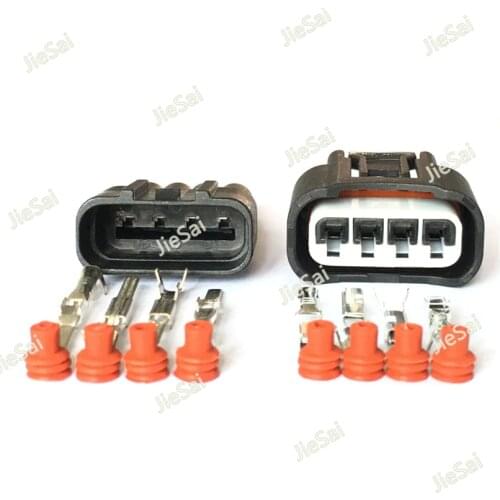 4 Pin 7283-7449-30 11885 Ignition Coil Plug Female Male Auto Connector For Toyota Carola Vios Corolla Camry Highlander RAV4