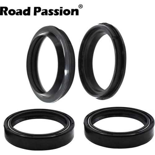 Road Passion Motorcycle 43*54*11 Front Fork Damper Shock Absorber Oil Seal and Dust Seal For Honda CB1000 ST1100 ABS
