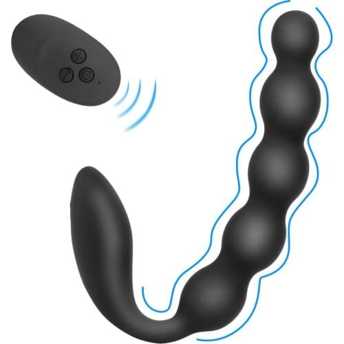 10 Speed Anal Beads Vibrators Prostate Massager Sex Toys Dildo Vibrators Wireless Remote Control For Men Women