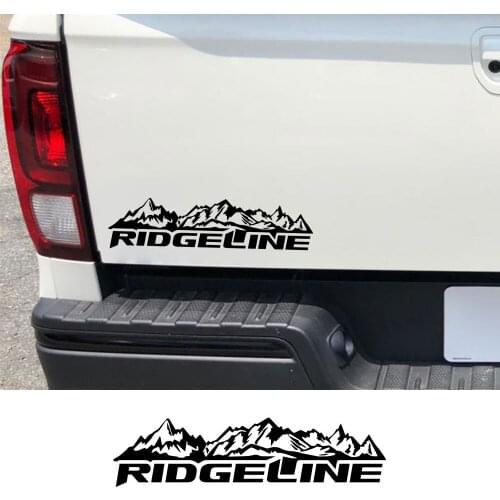 Car Stickers Pickup Whole Body Decals For Honda Ridgeline Truck Tailgate Graphics Mountain Decor Cover Auto Tuning Accessories