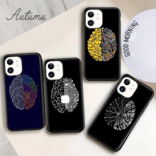 Brain Test Tricky Puzzles Games Phone Case for iPhone 11 12 Pro Max mini X XR XS SE 2020 5 6S 7 8 Plus Galaxy S9 S10 Cover shell