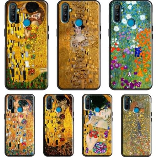 Gustav Klimt For OnePlus 9 Pro 8 Pro Nord 8T 9R Case For OPPO Realme 8 Pro Q3 6 7 Pro C15 C3 GT Cover