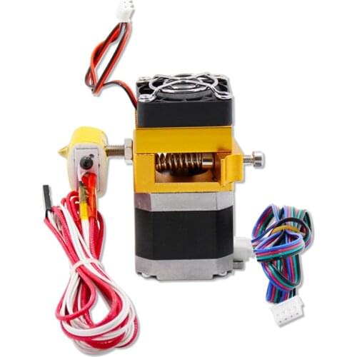 MK8 Extruder Head J-head Hotend 0.4mm Nozzle Kit 1.75mm Filament Extrusion 3D Printers Parts with Box Motor Throat Aluminum Part