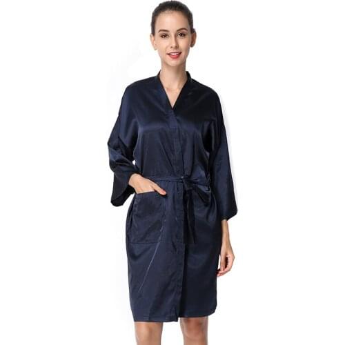 Customer service robe and customer apron printed LOGO