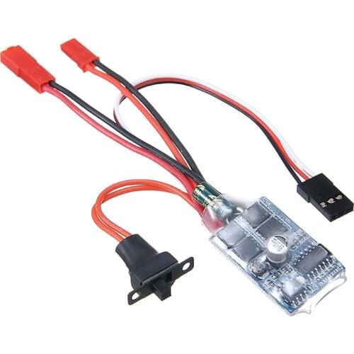 1pcs ESC 30A Brushed Electric Speed Controller 4-8V Motor Speed Controlller for WPL C14 C24 B14 B24 B16 RC Truck
