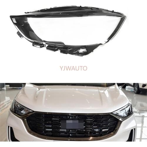 Headlight Cover for Ford Edge 2019 2020 2021 Headlamp Lens Car Replacement Auto Shell