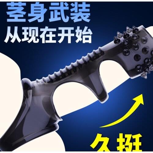 Peni Sleeve For Man Time Delay Condom Male Penis Extension Sleeves Cocks Rings Adult Sex Toys For Men Stimulate The Vaginal Wall