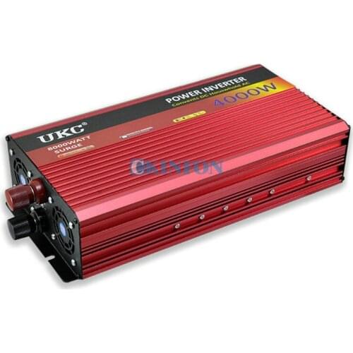 20Pcs/Lot 12V 4000W/4KW Modified Sine Wave Inverter 12V 220V Car Power Inverter