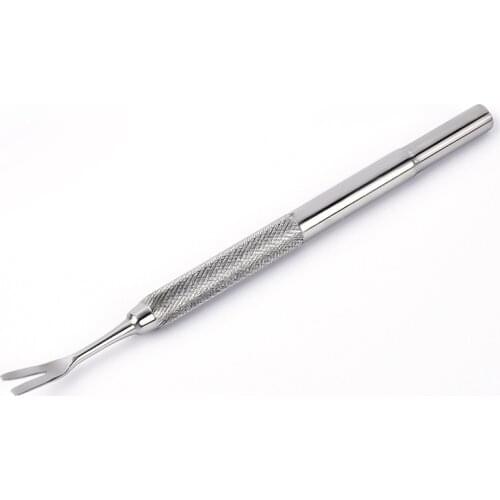 Three Piece Set With Plastic Box Pet Stainless Steel Flea Treatment Tick Removal Tool Set Pet Supplies