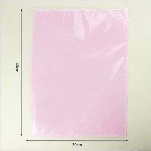 50pcs/lot-30*40cm Non-woven zipper bag Gift bag Travel storage bag clothing bags