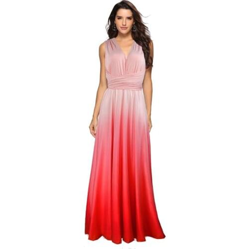 New Sexy Women Long Dress Multiway Wrap Boho Maxi Club Bandage Dress Women Party Beach Dress Bridesmaids Ladies Dresses Vestidos