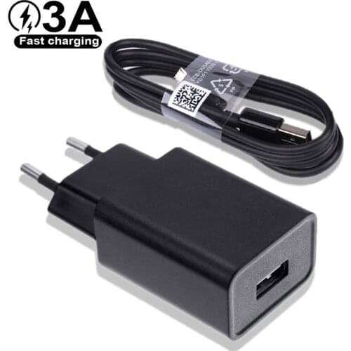 Original 3A Micro USB Charger For Xiaomi POCO X3 M3 10T Lite Redmi Note 10 9T Pro 8A 7A S2 Huawei Type C USB Fast Charging Cable