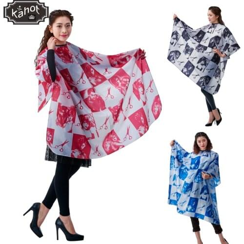 Salon Professional Hair Styling Cape,Adult Hair Cutting Coloring Styling Waterproof Cape Hairdresser Wai Cloth Barber Cape