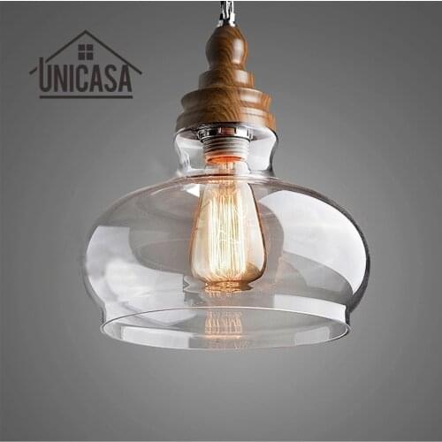 Industrial Chandelier Lighting Mini Glass Shade LED Lights Mordern Ceiling Lamp Vintage Kitchen Island Office Home Pendant Lamp