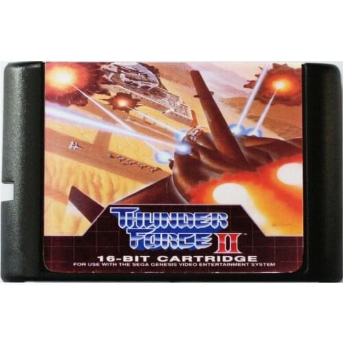 Thunder Force 2 16 bit MD Game Card For Sega Mega Drive For SEGA Genesis
