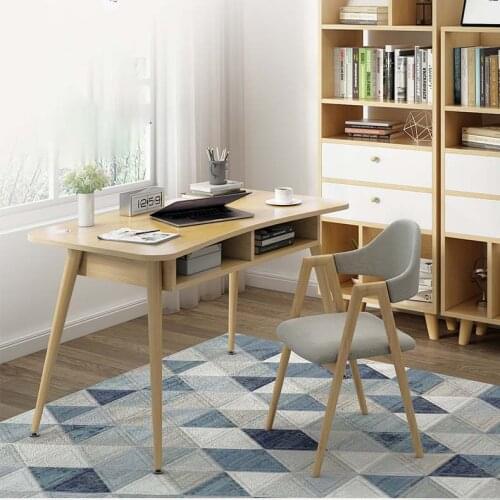 Nordic computer desk desk home simple student writing desk desktop simple solid wood small table bedroom study table