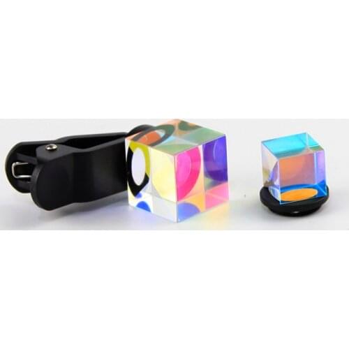 Camera filter Prism 22*22*22 Optical Glass Magic Glow Effect Photo Crystal Lens Decorative Photography Studio Accessories