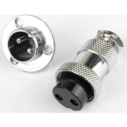 ZHQCN DF20 19M M20 2 3 4 5 6 7 9 10 12 14 Pin Waterproof Connectors Male Female Plug Disc Flange Socket Soldering Wire Adapter