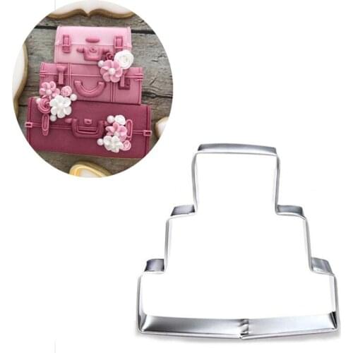 1pcs patisserie reposteria gateau Trunk Molds Metal Cookie Cutter Fondant Cake Decor Tools Biscuit Mould Paste Pastry Shop Mould