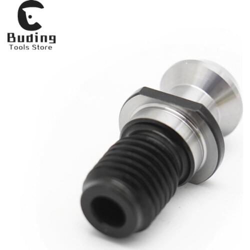 10Pcs CAT40 45 Degree Pull Stud CNC Retention Knob Tool for Mazak Fadal CAT40 CNC Pull Stud with drill through Mazak BT40 x 45