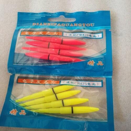 20pcs/lot Night Fishing Tackle Accessory Red/Green LED Electric Lightstick Light Fishing Luminous Float Work With CR425 A359