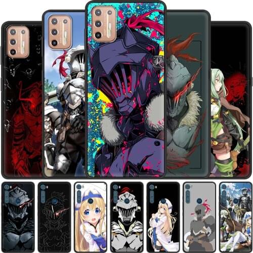 Phone Case For Motorola Moto G9 Play One Fusion Plus G8 Power Lite Hyper Edge E6s G Stylus G10 Cover Anime Goblin Slayer Cartoon