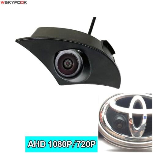 1920*1080P AHD Special Vehicle Logo Mark Emblem Front View Camera for Toyota Prado 2010 Forward Image Camera