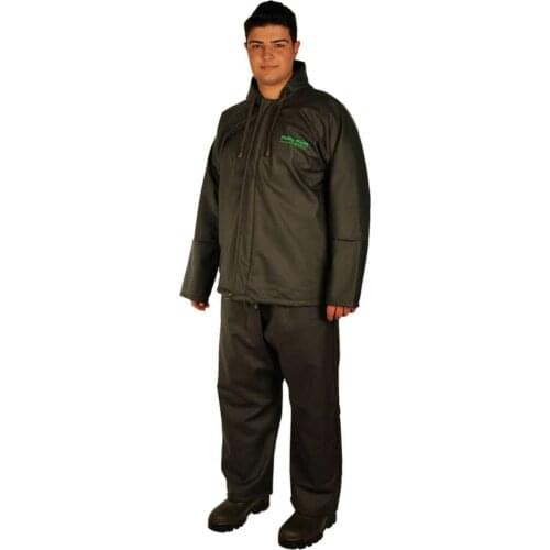 Fleece Suit Set ,overcoat slicker trench coat mackintosh poncho waterproof watertight impervious impermeable pancho