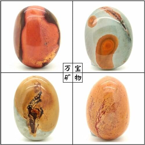 Madagascar variety of natural stone Ishihara playing trumpet marine minerals crystals teaching specimens