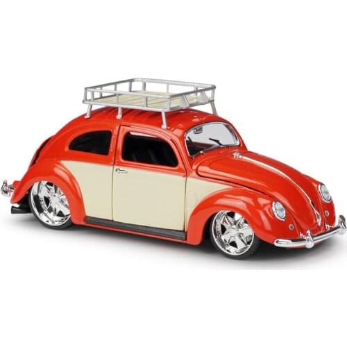 Maisto Diecast 1:18 1951 VW Beetle Nomad High Simulation Vehicle Alloy Model Car