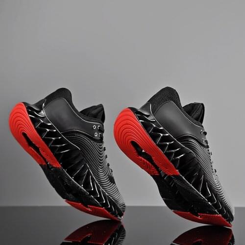 Trendy Men Blade Running Shoes Breathable Sneakers High Quality Antiskid Damping Jogging Shoes Training Sports Shoes Zapatillas