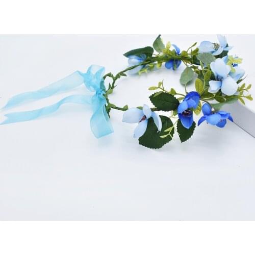Autumn New Products Flowers Leaves Trendy Hair Accessories Hair Rings For Ladies Travel Vacation Fashion Jewelry Accessories