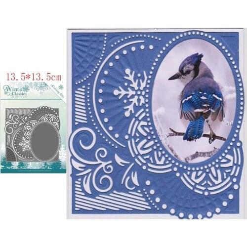 Rectangular ellipse troqueles de corte de metal scrapbooking cutting dies DIY dies scrapbooking nouveau arrivage 2021 die fille