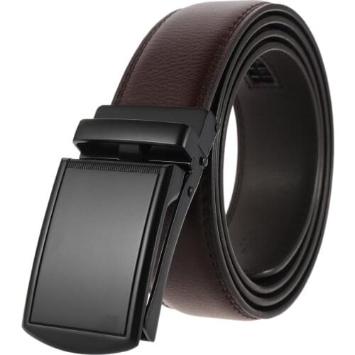 New mens belts gentlemans art automatic buckle belt men
