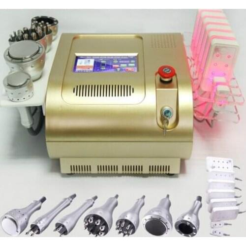 7in1 Vacuum Radio Frequency Lipo Laser Cavitation RF slimming machine Photon LED Lipolaser weight loss equipment CE