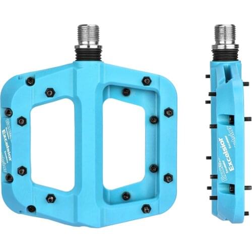 MTB Bike Pedals Non-Slip Mountain Bike Pedals Platform Bicycle Flat Pedals 9/16 Inch Bicycle Pedal