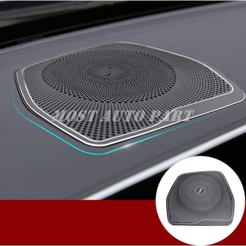 Inner Center Console Speaker Frame Cover Trim For Benz C Class W205 S205 2014-2020 Car accesories interior Car Trim