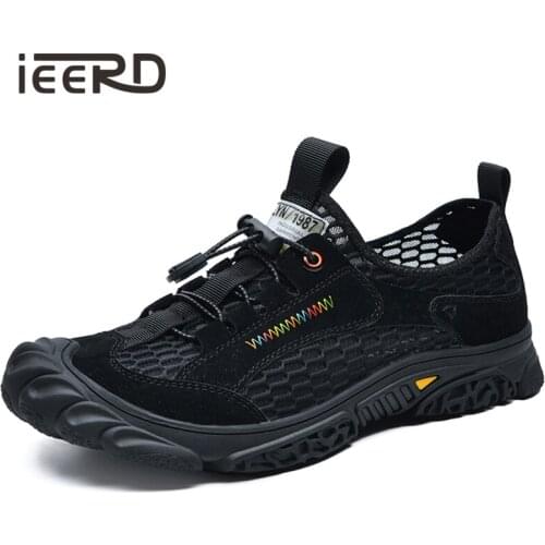 Waterproof Men Sneakers Shoe Breathable Summer Casual Shoes Men Comfortable Men Loafers Mesh Men Shoes Outdoor Walking Zapatos