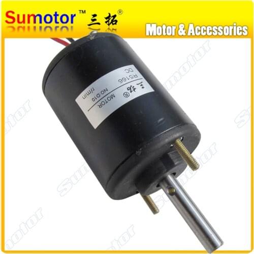 R5166 3000rpm DC 12V 24V 5800RPM High speed electric motor Reversible Variable for Ship Robot Car model Spun Sugar Machine tools