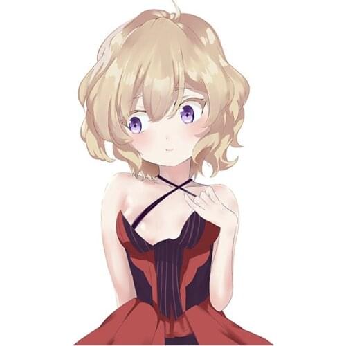 13cm X 11.3cm for Animation Series Sticker Car Decal Bumper Car Sticker Motorcycle Helmet Vehicle VAN SUV Decoration