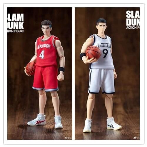 Animiation SHOHOKU DASHENG Slam Dunk AIWA Moroboshi Dai Akita SANNOH Sawakita Sport Suit Action Figure Model Collection Toy PVC