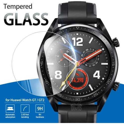 For Huawei Watch GT 46mm / GT2 42mm 46mm Tempered Glass Full Cover Screen Protector Smart Watch Protective film for Huawei GT 2E
