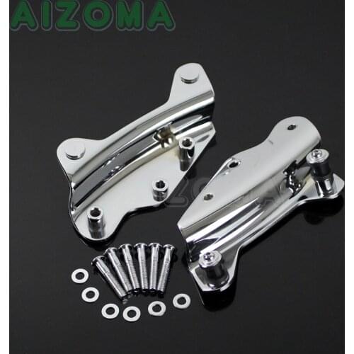 4 Point Docking Hardware Mounting Kit for Harley Touring 2009-2012 2013 w/ Detachable Sissy Bars & Saddlebag Luggage Rack