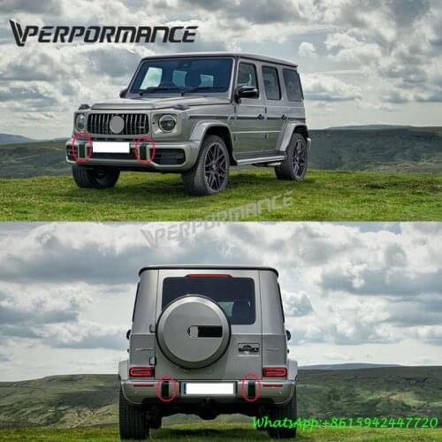 W463A Front bumper covers Dry carbon for W464 G63 bumper cover g63 front cover 2018