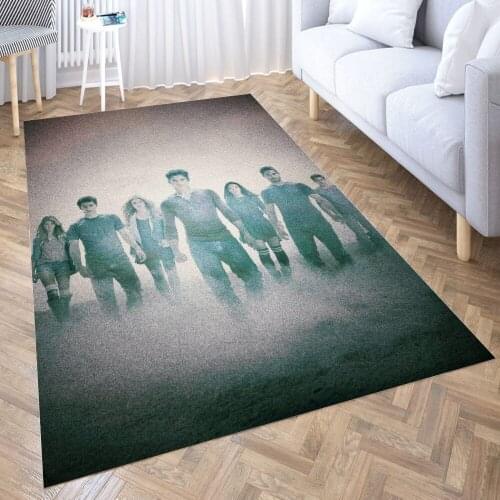 Teen Wolf Carpet for Living Room 3D Anime Cartoon Rug Gamer Teen Room Bedside Lounge Rug Kids Children Floor Mats