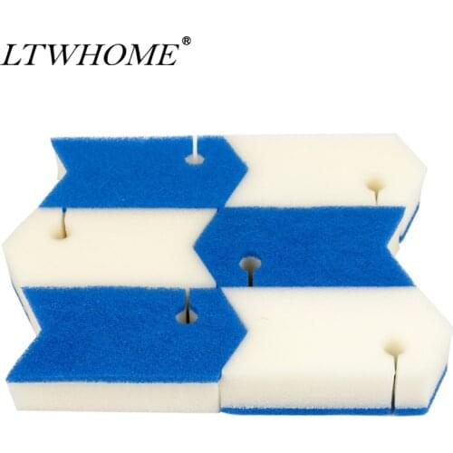 LTWHOME Multi-use Suspensible Heavy Duty Scrub Cleaning Sponge for Bathroom,Bathtub,Tile and Kitchen