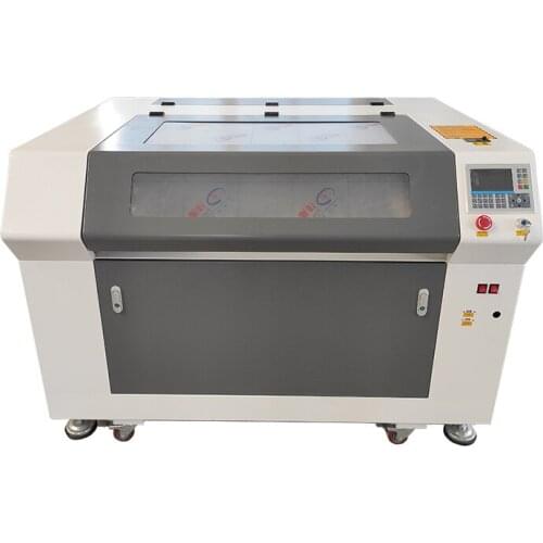 Sign Cut Reci 100w 9060 Laser Cutting Machine Ruida 6445g Control System Desktop Laser Machine With CW3000 Water Chiller