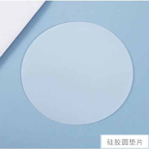 New transparent silicone mold resin round silicone gasket silicone mold for DIY handmade metal frame base gasket silicone mold