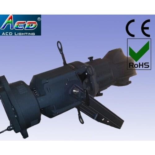 NEW 120w 3in1 RGB led ellipsoidal theater stage led gobo projector full color led projector spot light