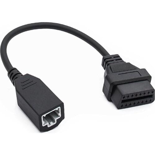 OBD2 Cable for Honda 3Pin OBD1 Adapter OBD2 OBDII for Honda 3 Pin to 16 Pin Connector Compatible Diagnostic Tool